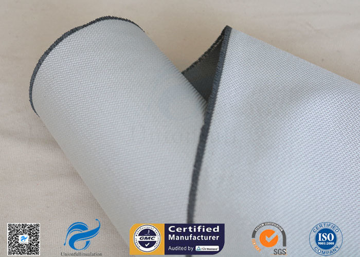 Fire Curtain E Glass Fabric With Silicone Coated Non Stick 15oz Gray Color